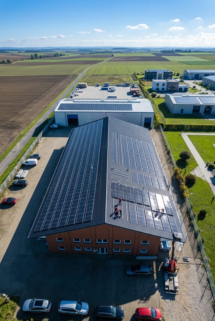 Photovoltaik 38 - Photovoltaik-L&ouml;sungen f&uuml;r Gewerbe, Industrie und Hotels